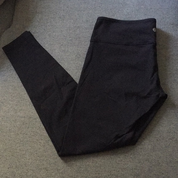 Lululemon wunder under low rise black size 10